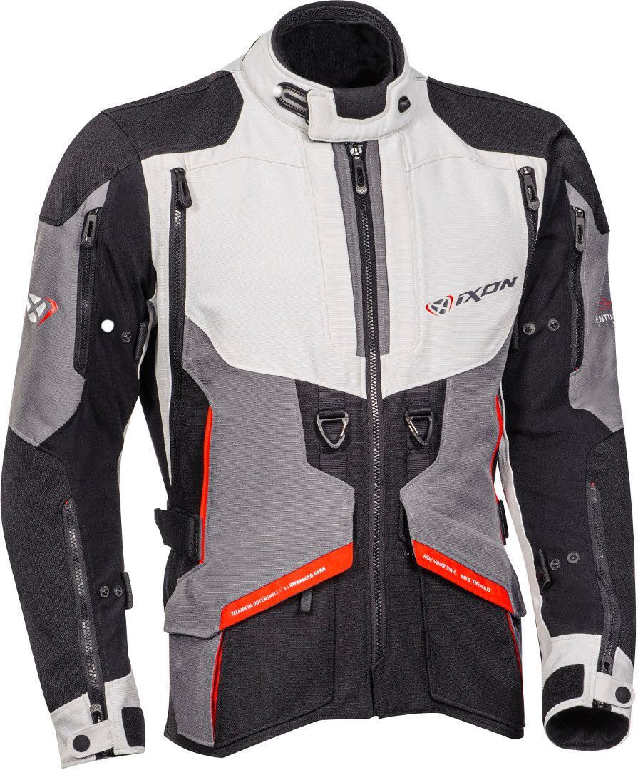 black/grey/red