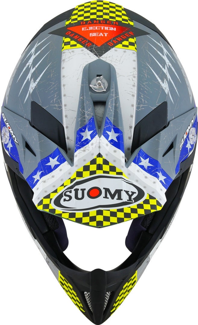 Suomy X-Wing Jetfighter Motocross Helmet blue matt S (55/56) Figure 8