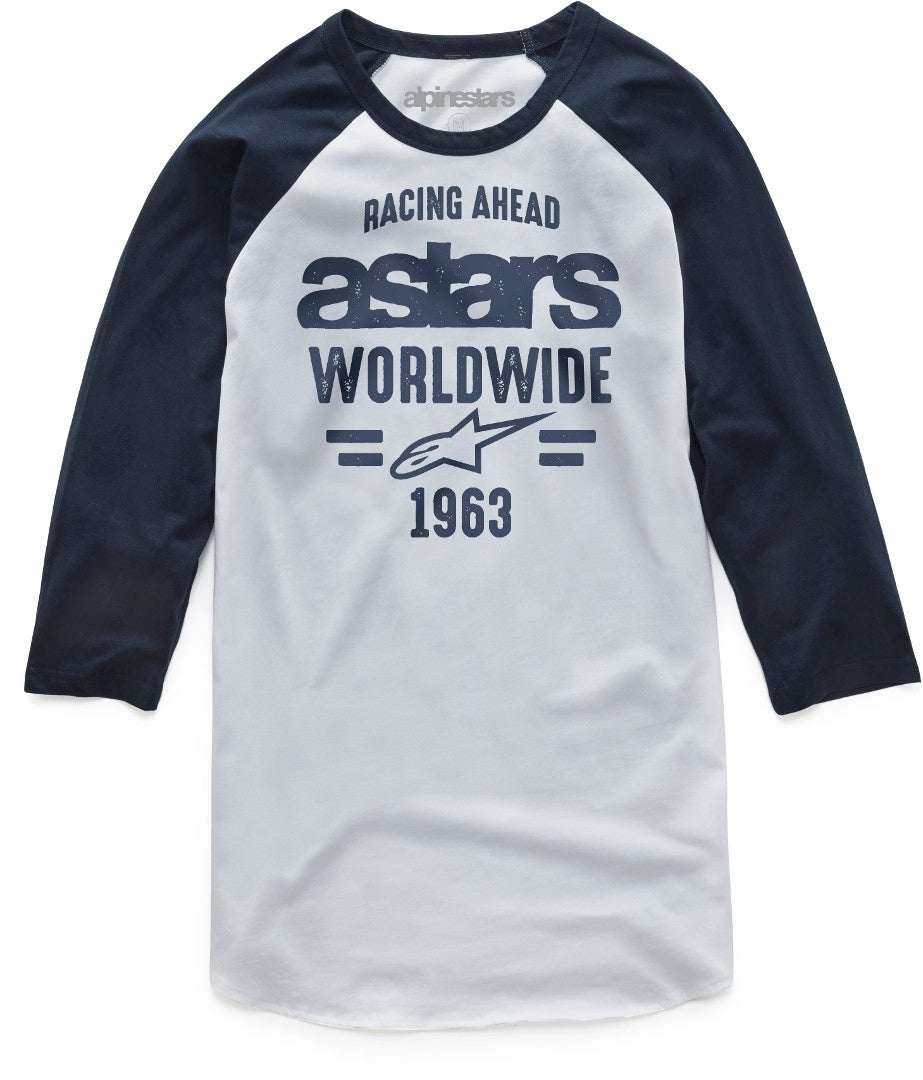 Alpinestars Entice Longsleeve weiß/blau XXL Abbildung 1