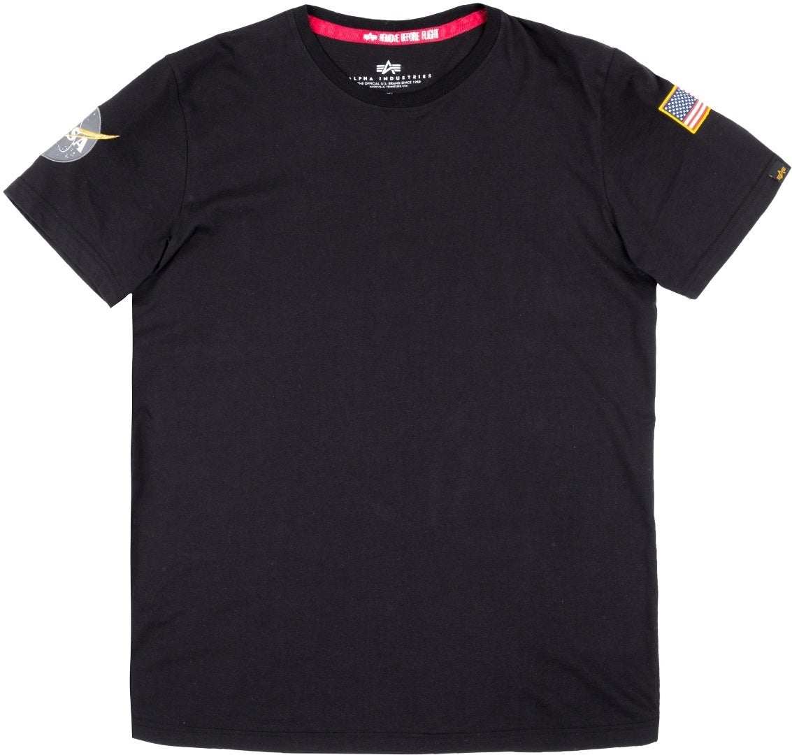Alpha Industries NASA T-Shirt schwarz S Abbildung 2