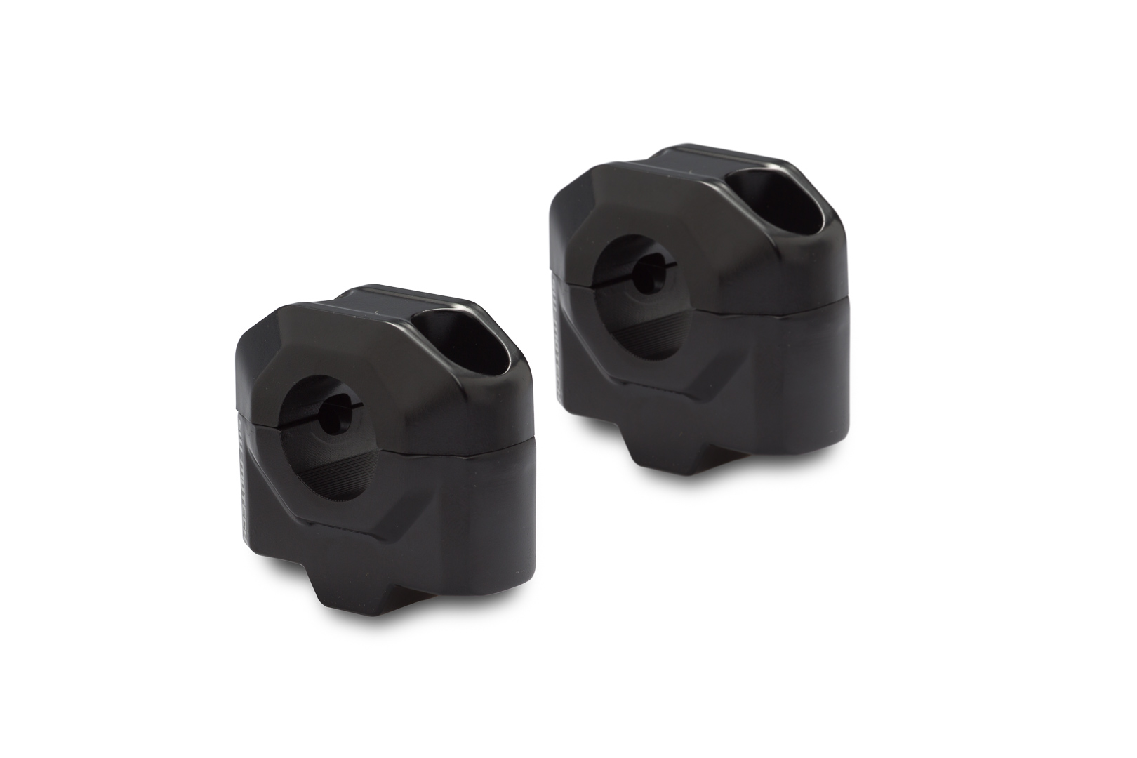Ghidon SW-Motech pentru ghidon Ø 22 mm - H=25 mm. Negru. Figura 1
