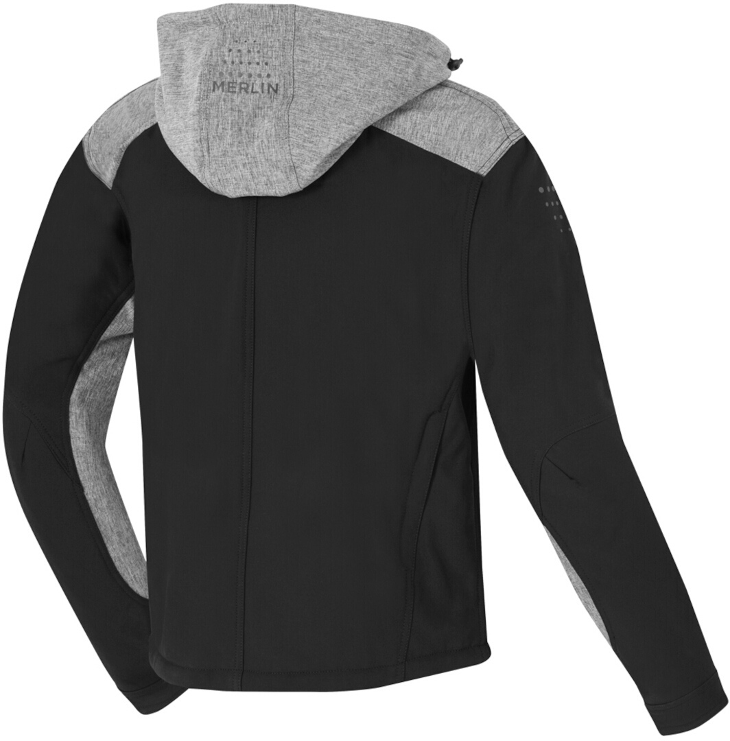 Merlin Dune Giacca Softshell nero/grigio L Figura 2