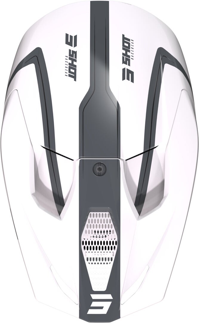 Shot Furious Reflex Motorcross helm wit/grijs Verlies (59/60) Figuur 3