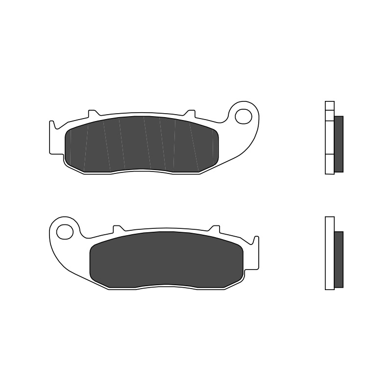 Brembo S.p.A. Plăcuțe de frână Street Carbon Ceramic - 07GR79. CC Figura 1