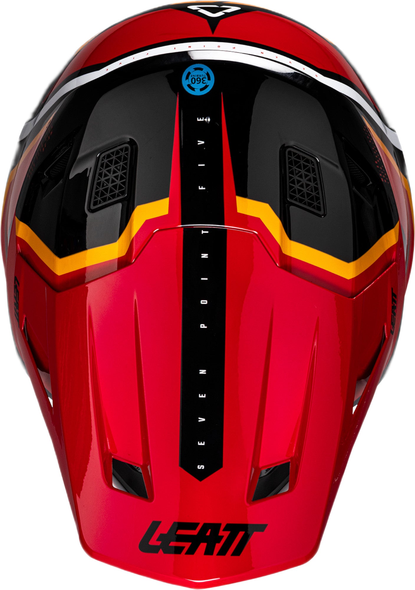 Side view of Leatt 7.5 V26 Motocross Helmet with Goggles