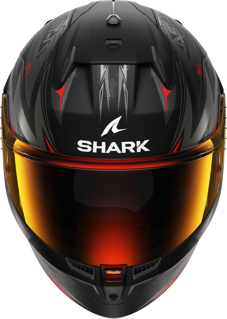 Shark D-Skwal 3 Blast-R Hjelm sort/grå/rød S (55/56) Figur 2