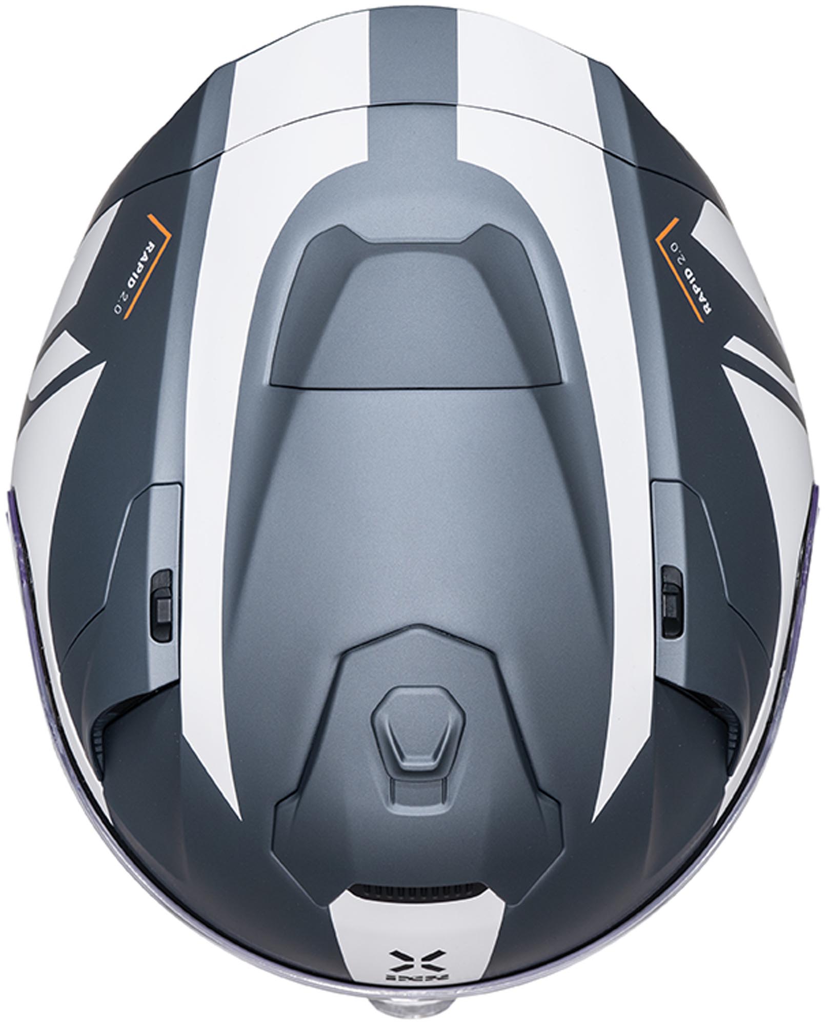 IXS Rapid 2.0 Graphic Helm wit/grijs 2XL (65/68) Figuur 5