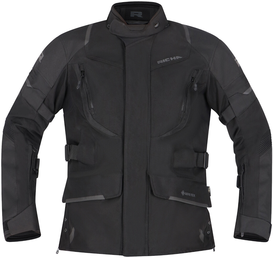 Richa Cyclone 2 Gore-Tex imperméable à l’eau dames moto textile veste noir M Figure 2