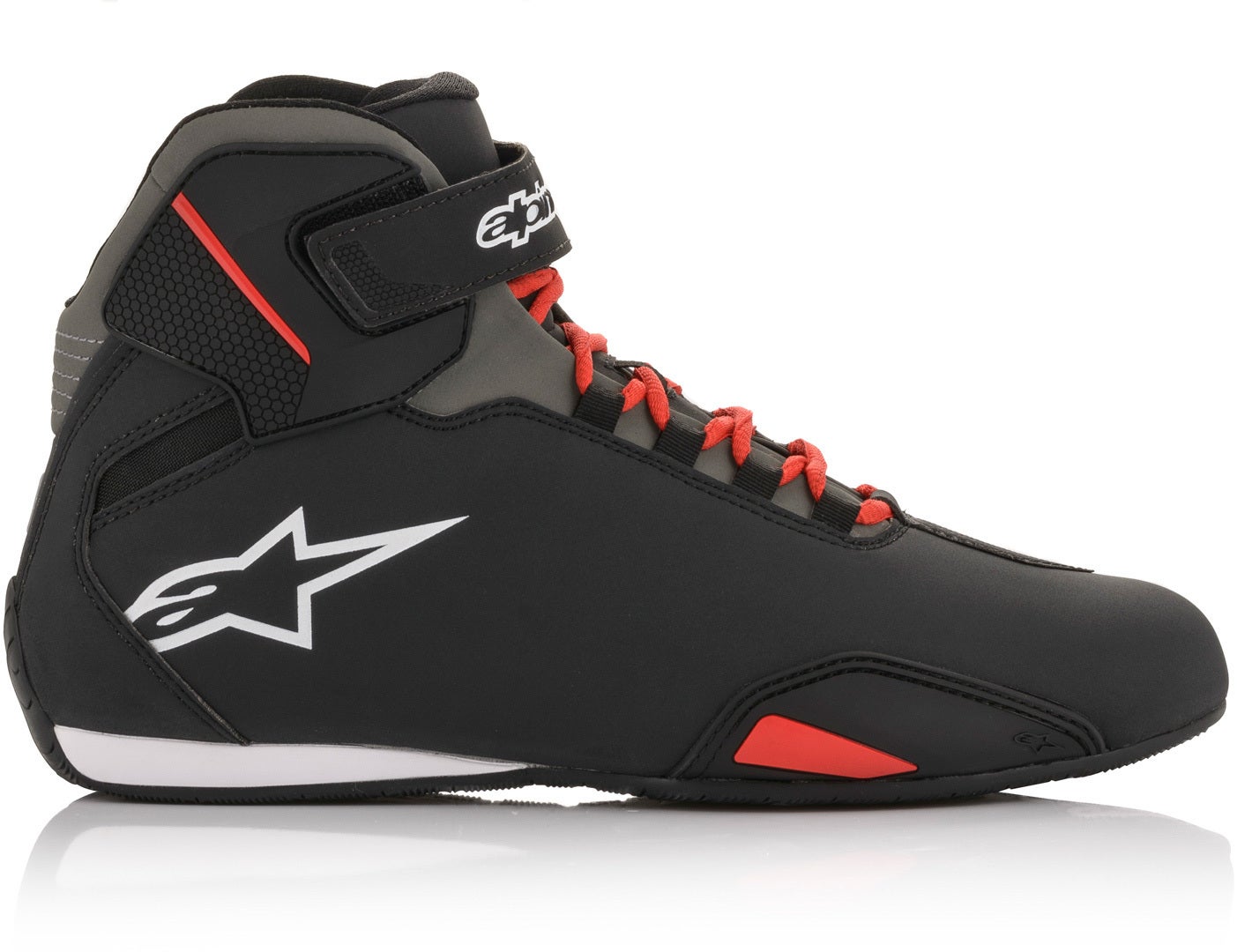 Alpinestars Sektor Motorcykel sko sort/rød 43 Figur 6