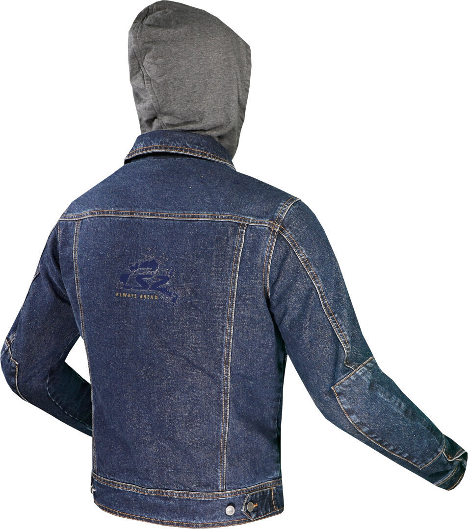 LS2 Oaky Motorrad Textiljacke dunkelblau XL Abbildung 4