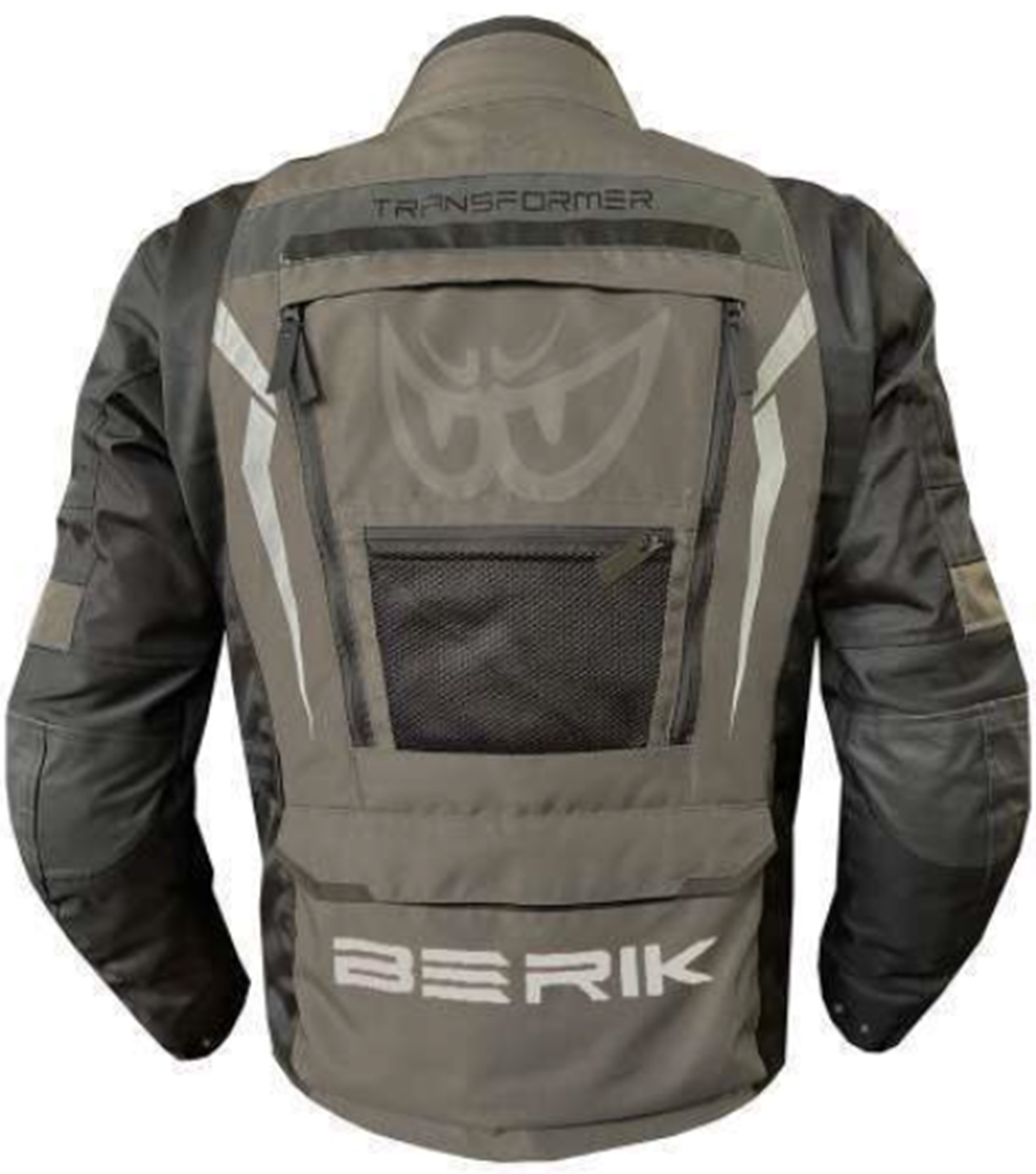 Berik Pharbus waterproof Motorcycle Textil Jacket black/sand 60 Figure 2