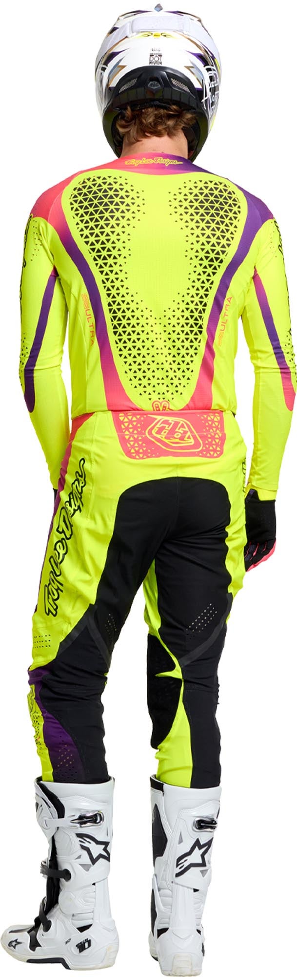Troy Lee Designs SE Ultra Aura Motocross Pants neon yellow 32 Figure 15