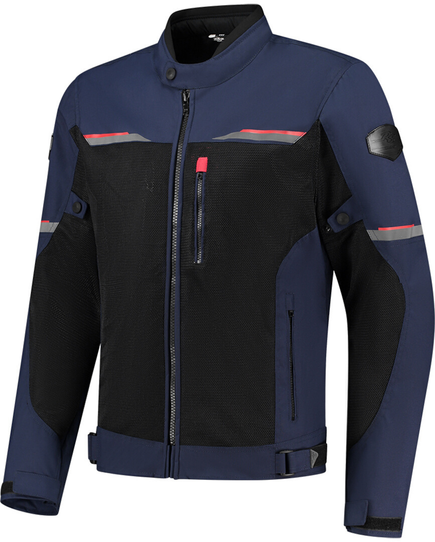 Rusty Stitches Ruben Motorcycle Textile Jacket blue/black M Figure 1