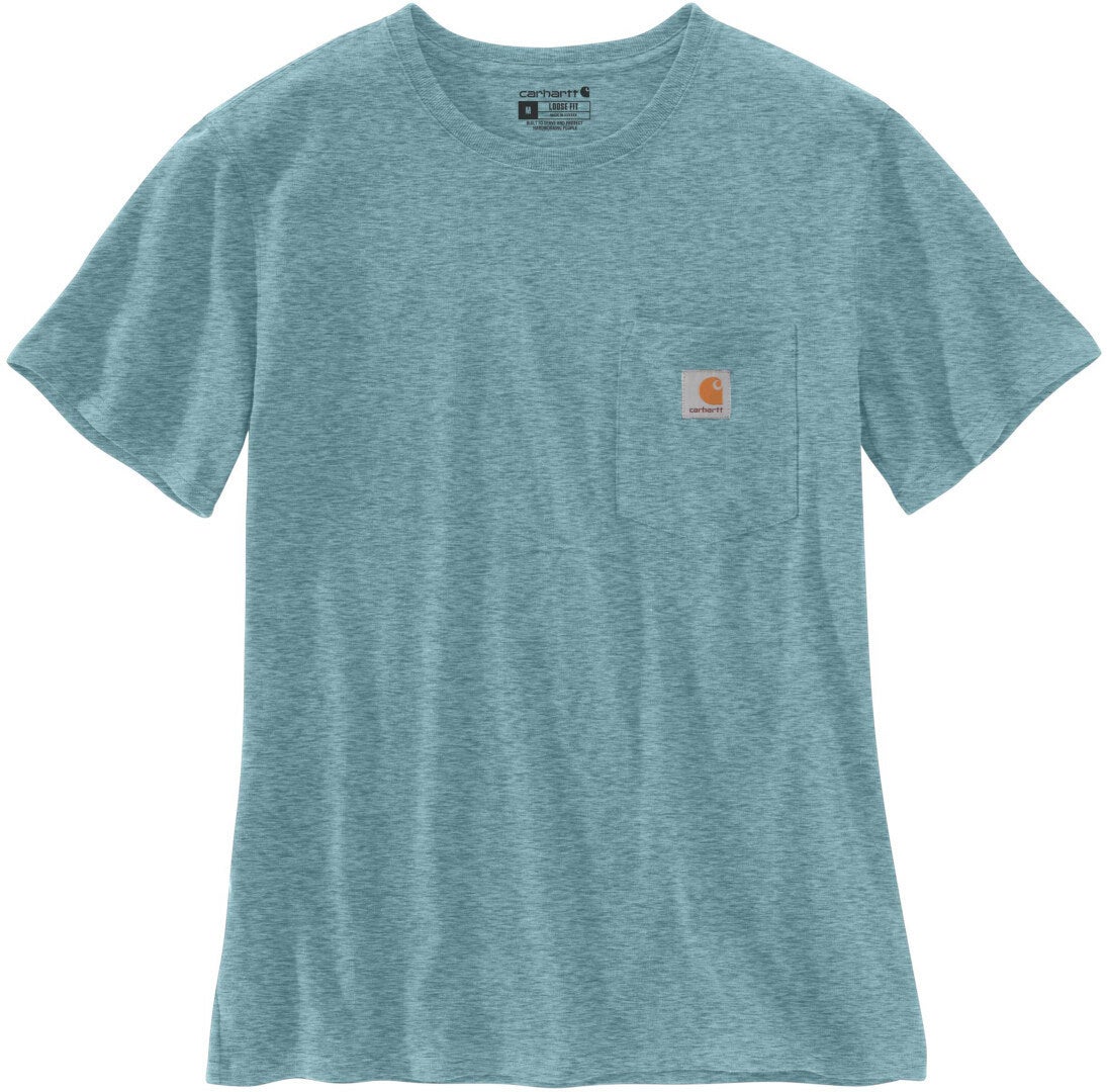 Carhartt Workwear Pocket Dámské tričko Akvamarín XL Obrázek 1