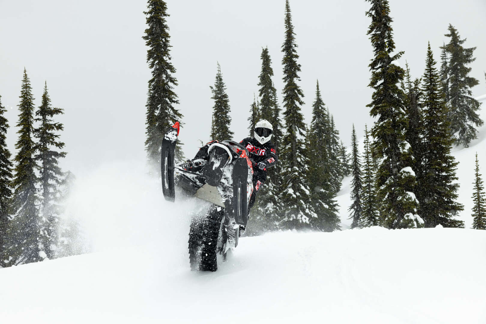 FXR Maverick Lite One Piece Snowmobile Suit black/red 2XL Figure 4