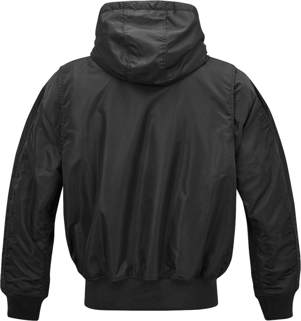 Brandit CWU Hooded Jacket black L Figure 4