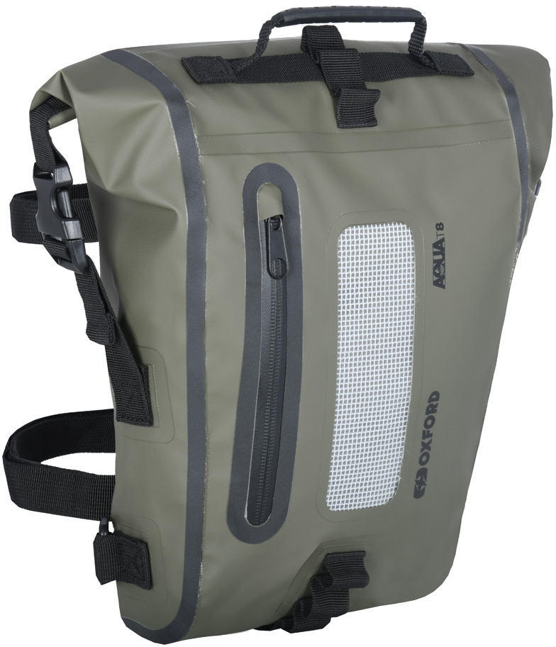 Oxford Aqua T8 Tail Bag olive Figure 1