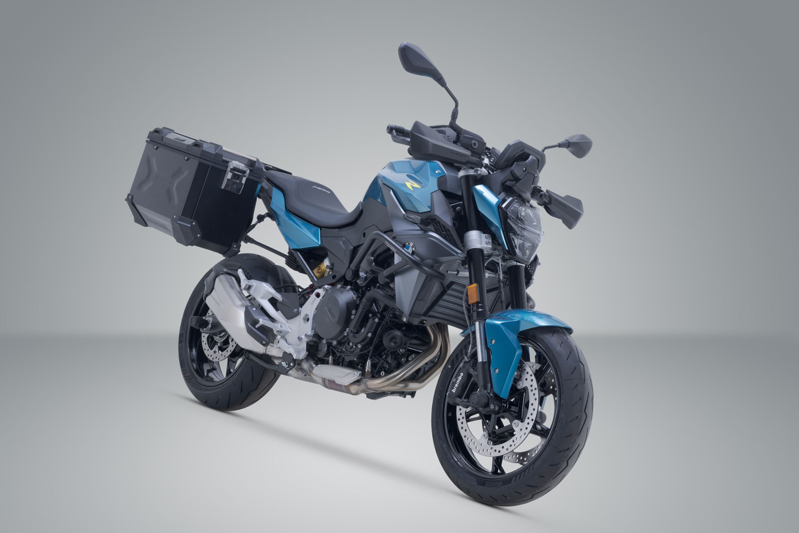 Sistem de carcasă din aluminiu SW-Motech TRAX ADV - Negru. 45/45 l. BMW F 900 R / XR (24-). Figura 2