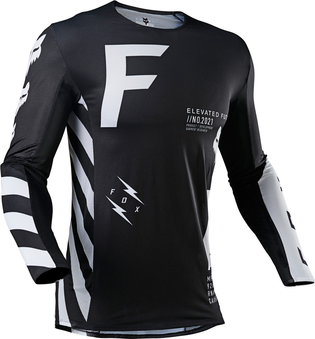 FOX Flexair RIGZ Motocross Jersey black L Figure 3