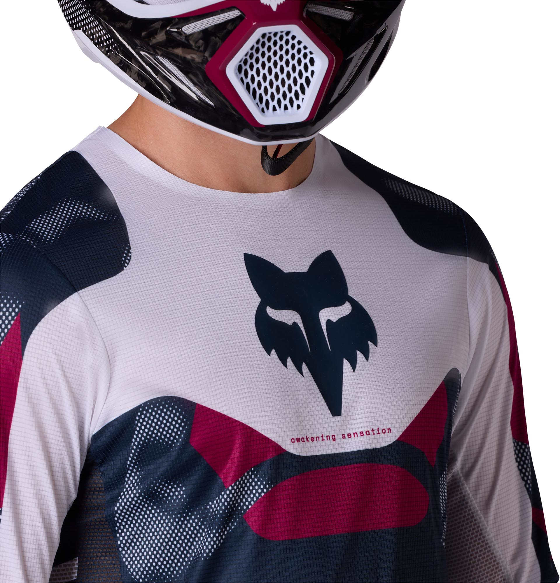 FOX Flexair Tactile Maillot Motocross bleu/blanc M Figure 6