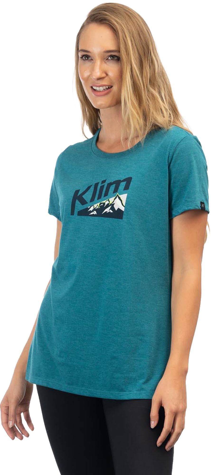 Klim Mountain Peak Tri-Blend Maglietta femminile turchese L Figura 2
