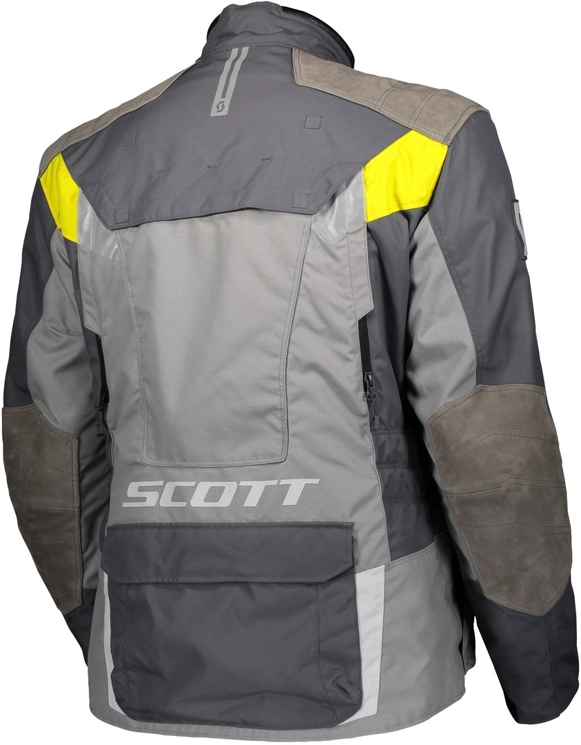 Scott Dualraid Dryo Motorcycle Textile Jacket grey/yellow 4XL Figure 2