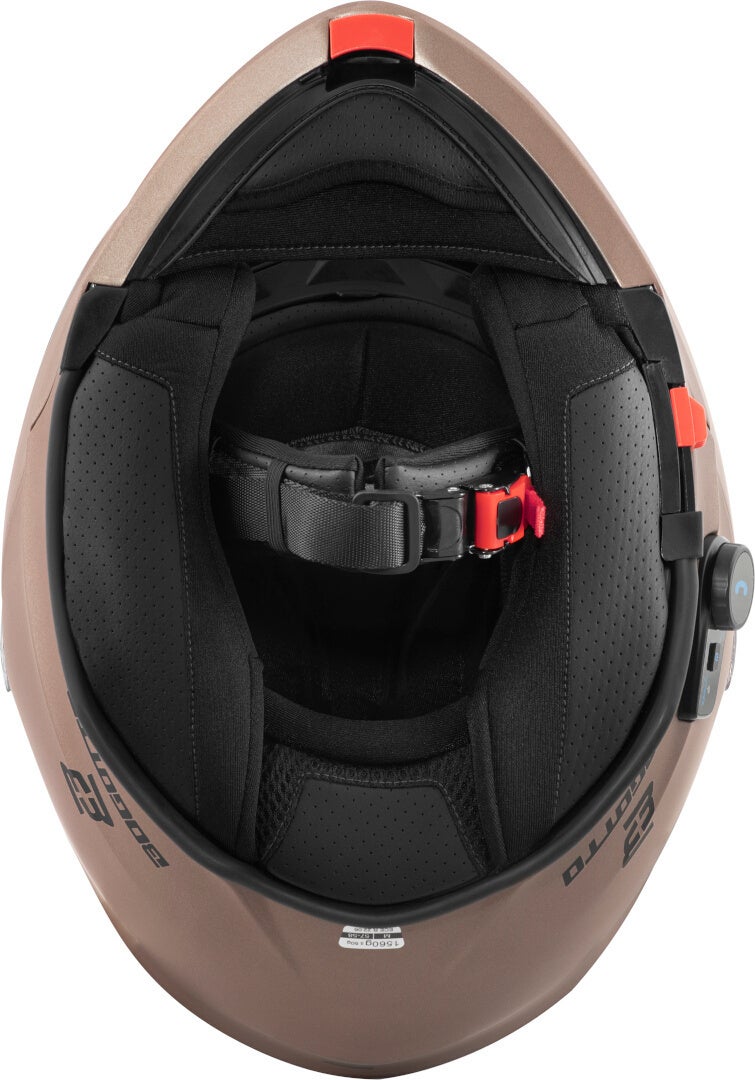 Bogotto H271 BT Bluetooth Casque Marron mat XL Figure 8