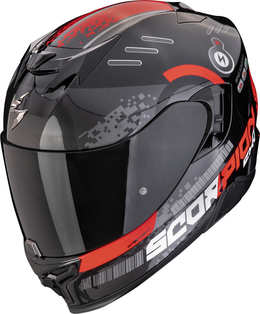Scorpion Exo-520 Evo Air Titan Cască Negru/Roșu XS (53/54) Figura 1