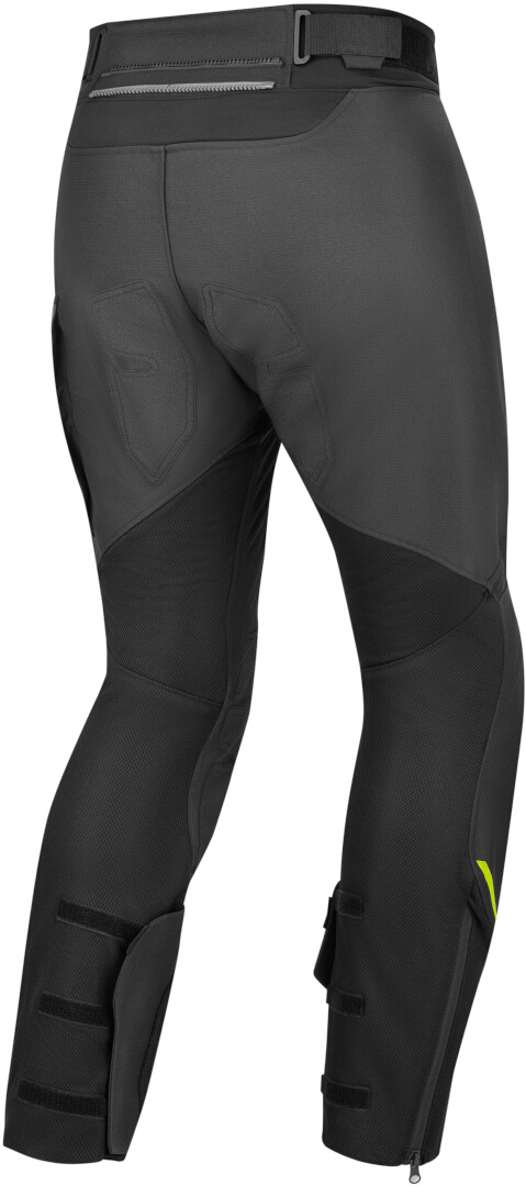 SHIMA Alpha waterproof Motorcycle Textile Pants black/grey/yellow M Figure 2