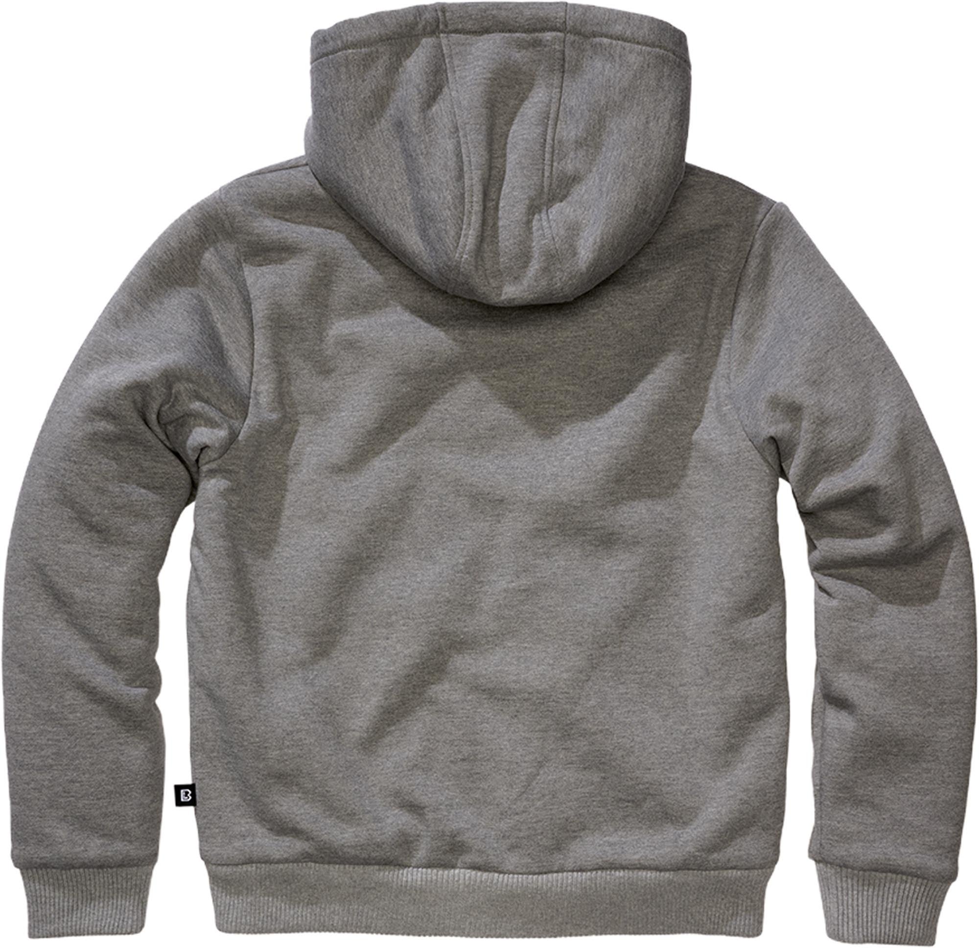 Brandit 泰迪运动夹克 深灰色混色 7XL 图2