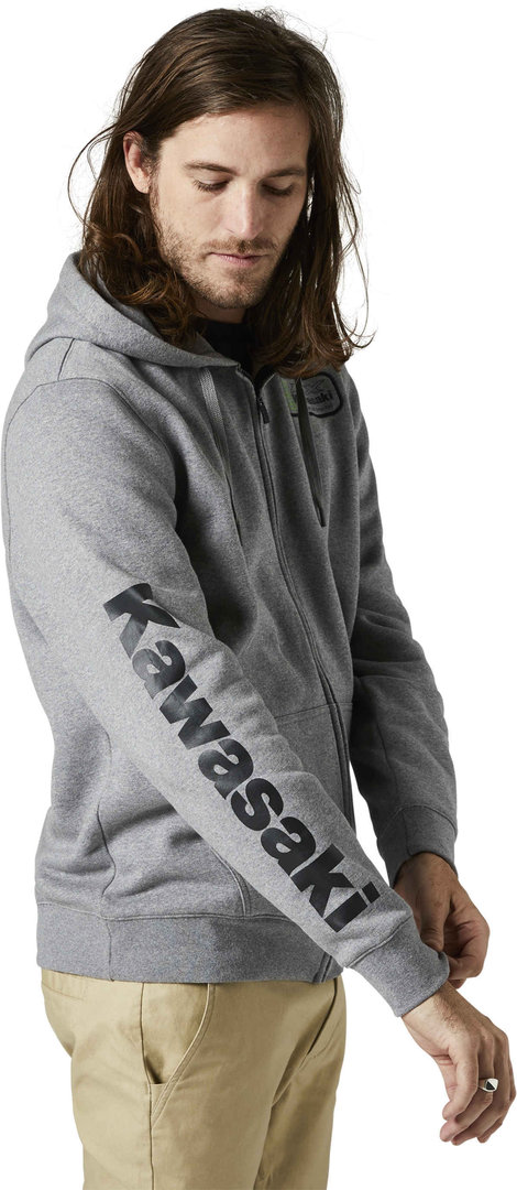 FOX Kawi Zip Sudadera con capucha gris XL Figura 3