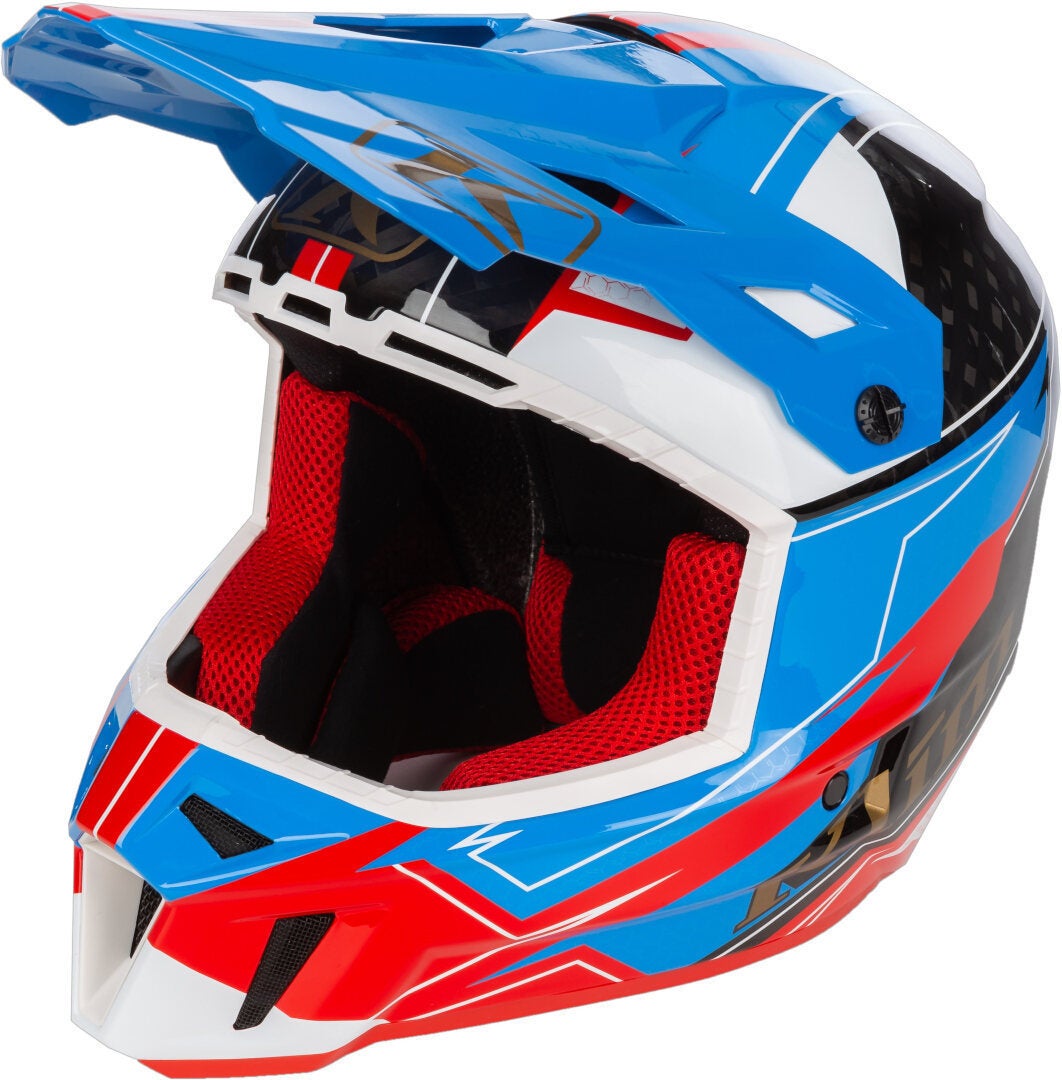 Klim F3 Carbon Velocity Snowmobile Helmet-image-156473739