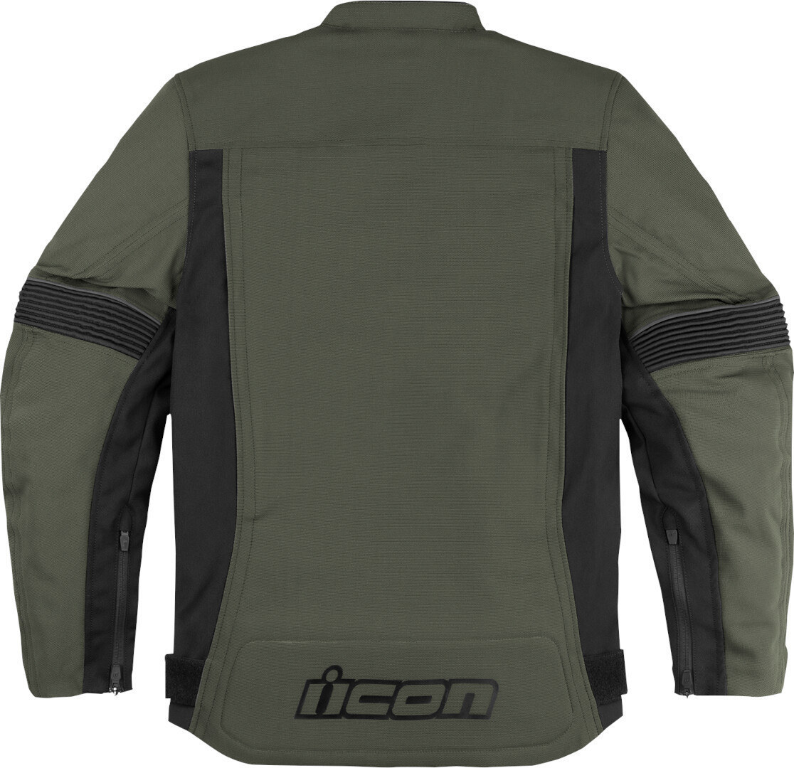 Icon Slabtown Jachetă textilă pentru motociclete verde/negru XL Figura 2