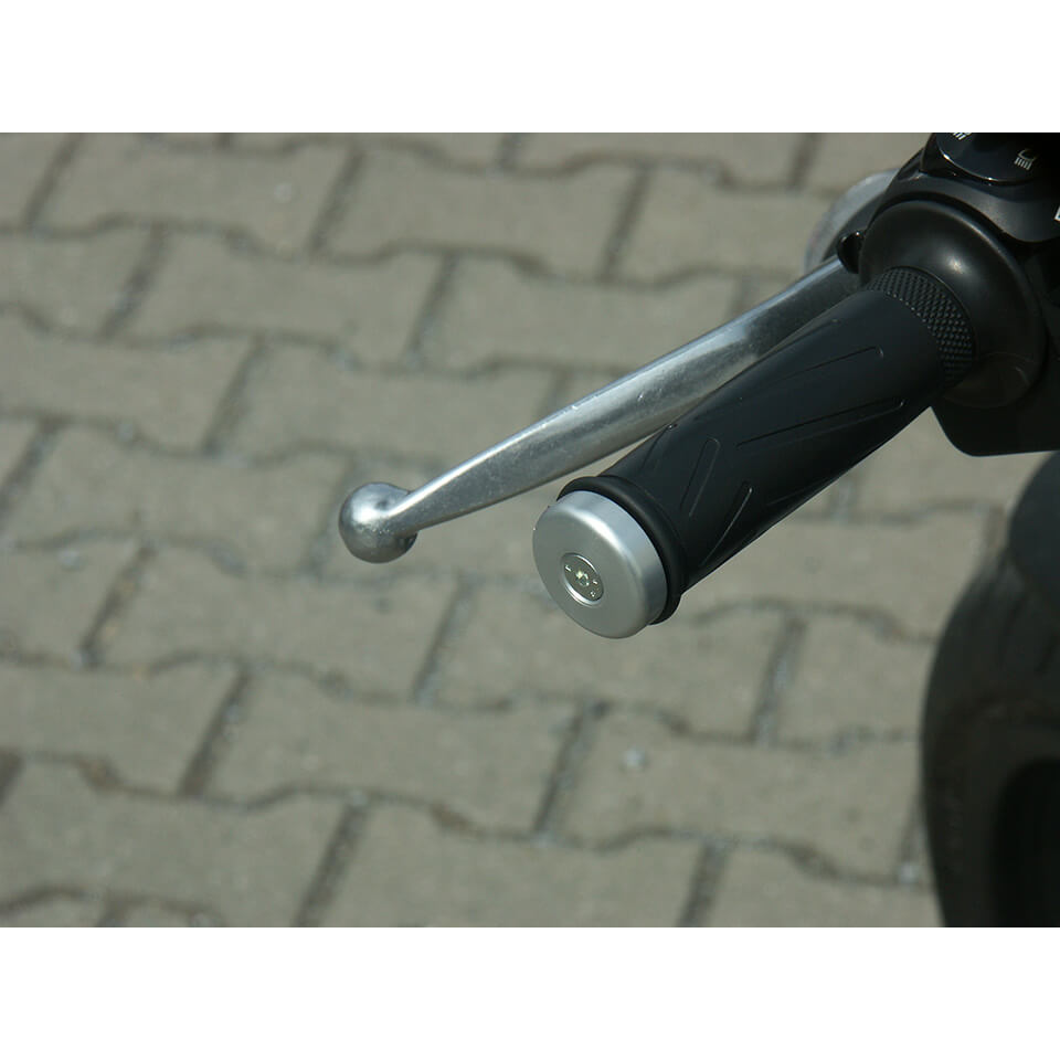 LSL Lenkergewichte FLAT CAP Ø 14 mm, Alu Argint Figura 1 LSL Lenkergewichte FLAT CAP Ø 14 mm, Alu Argint Figura 1