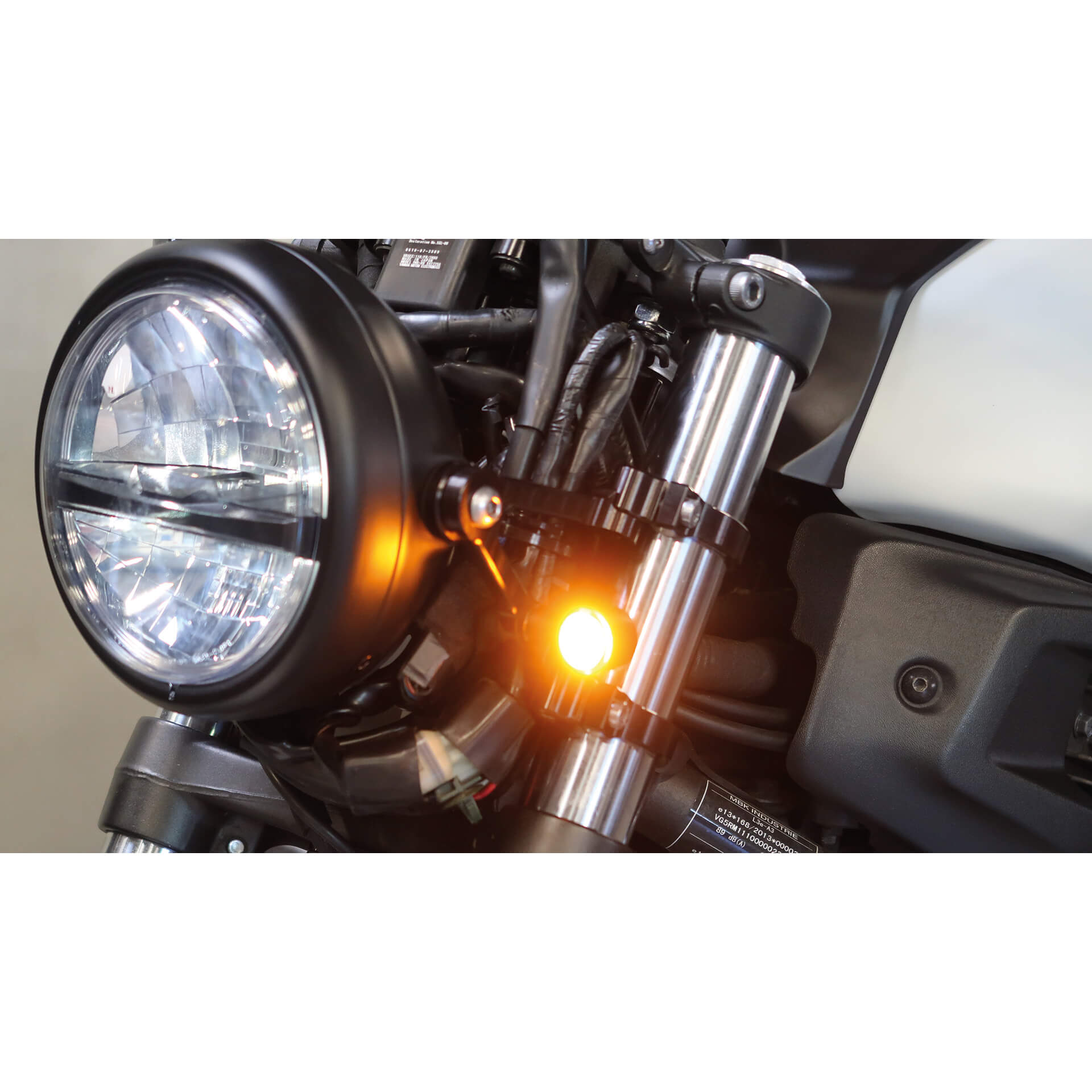 HIGHSIDER APOLLO CLASSIC LED Blinker negru Figura 3