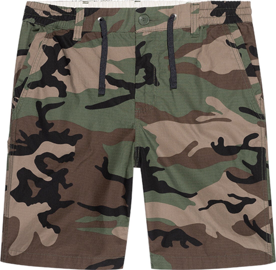 Vintage Industries Men's Camouflage Worker Shorts
