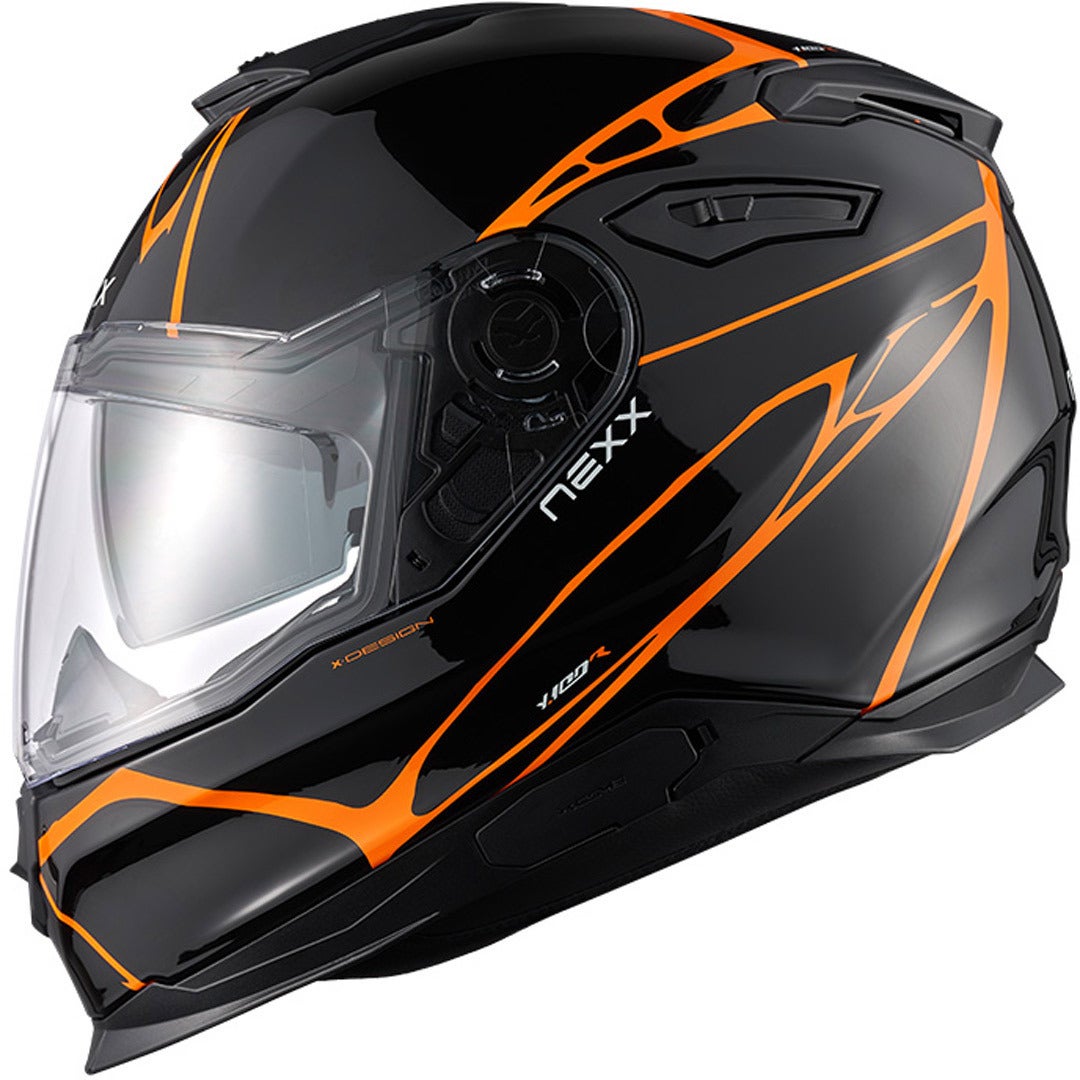 Nexx Y.100 B-Side Casque noir/orange L (59/60) Figure 1
