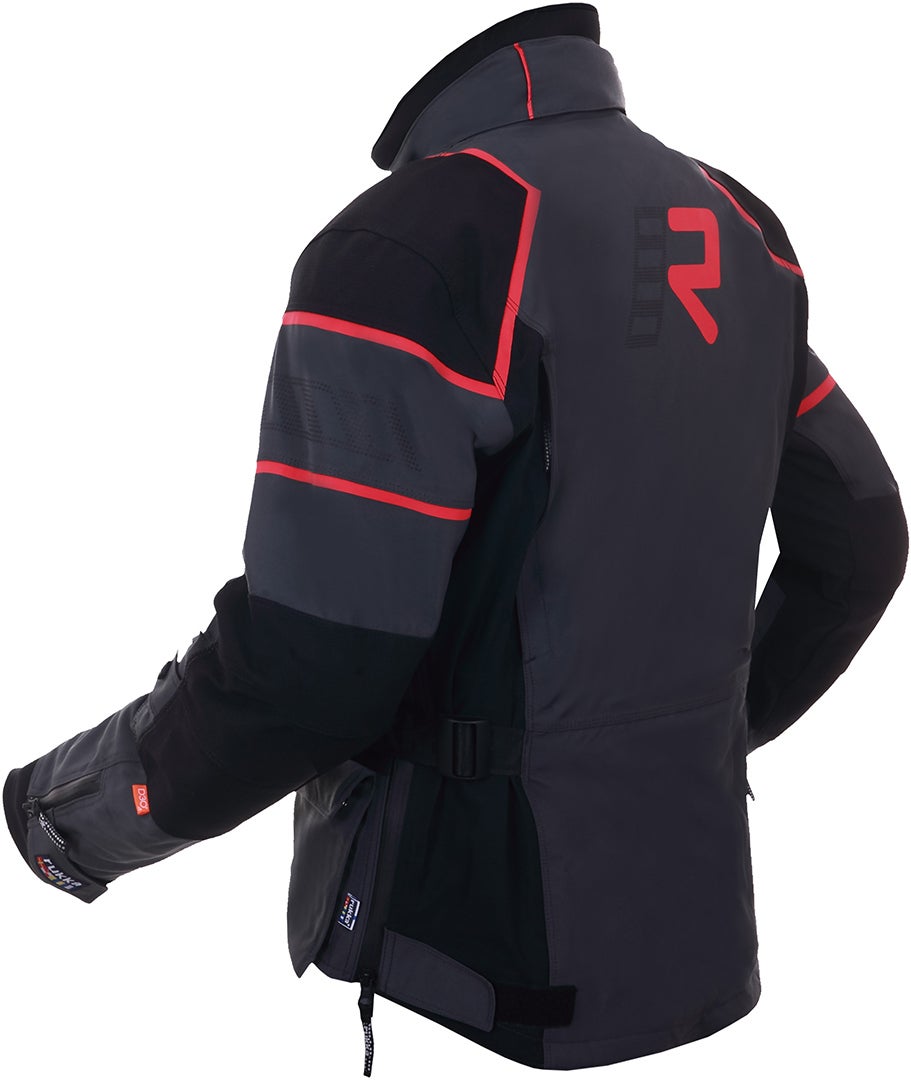 Rukka Exegal Gore-Tex Motorfiets textiel jas grijs/rood 54 Figuur 2