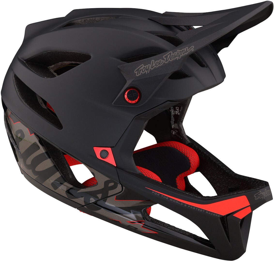 Troy Lee Designs Stage MIPS Signature Downhill Helm schwarz M-L (57/59) Abbildung 3