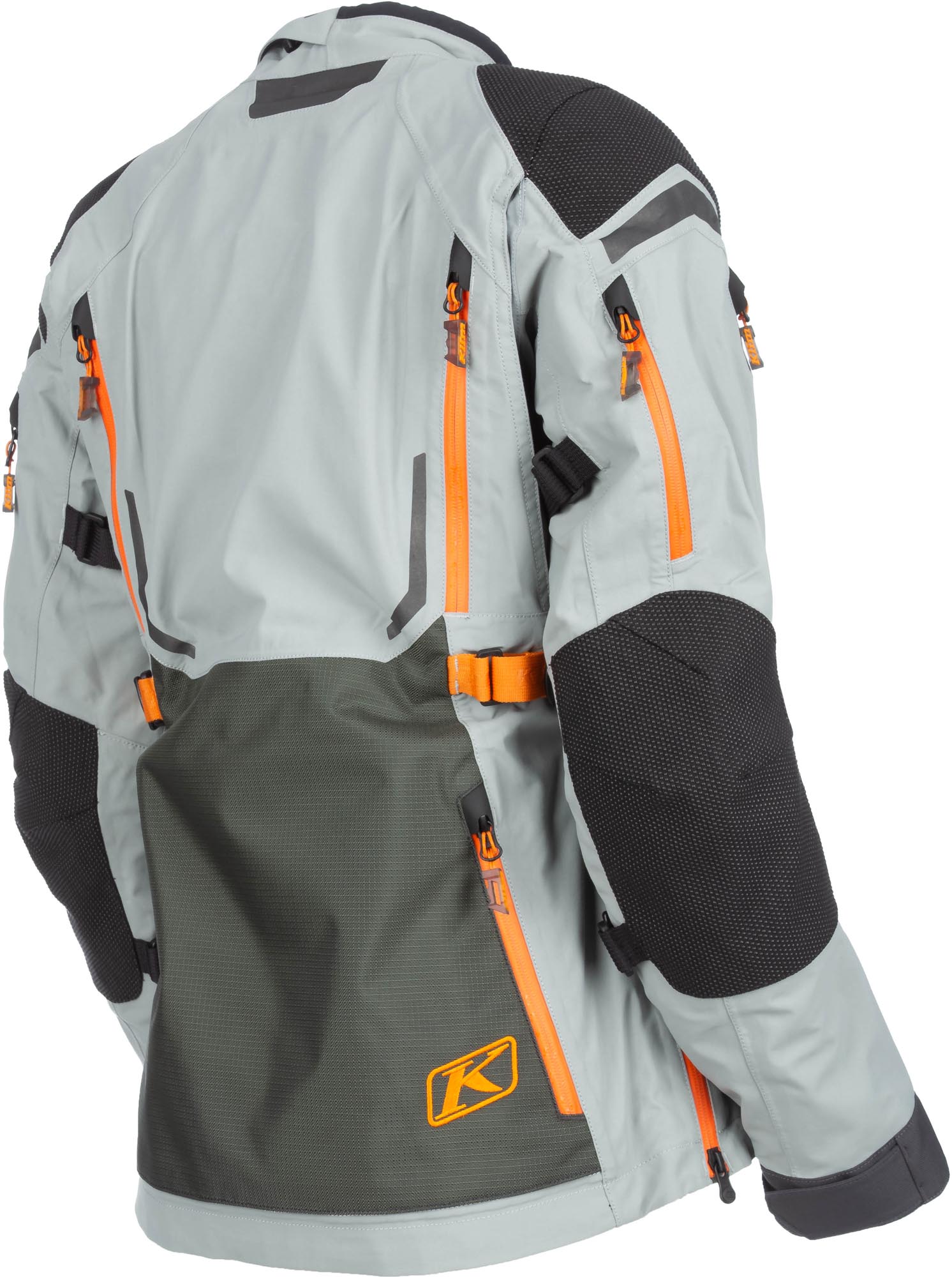 Klim Artemis Rogue Gore-Tex Dames motorfiets textieljas grijs/oranje S Figuur 4