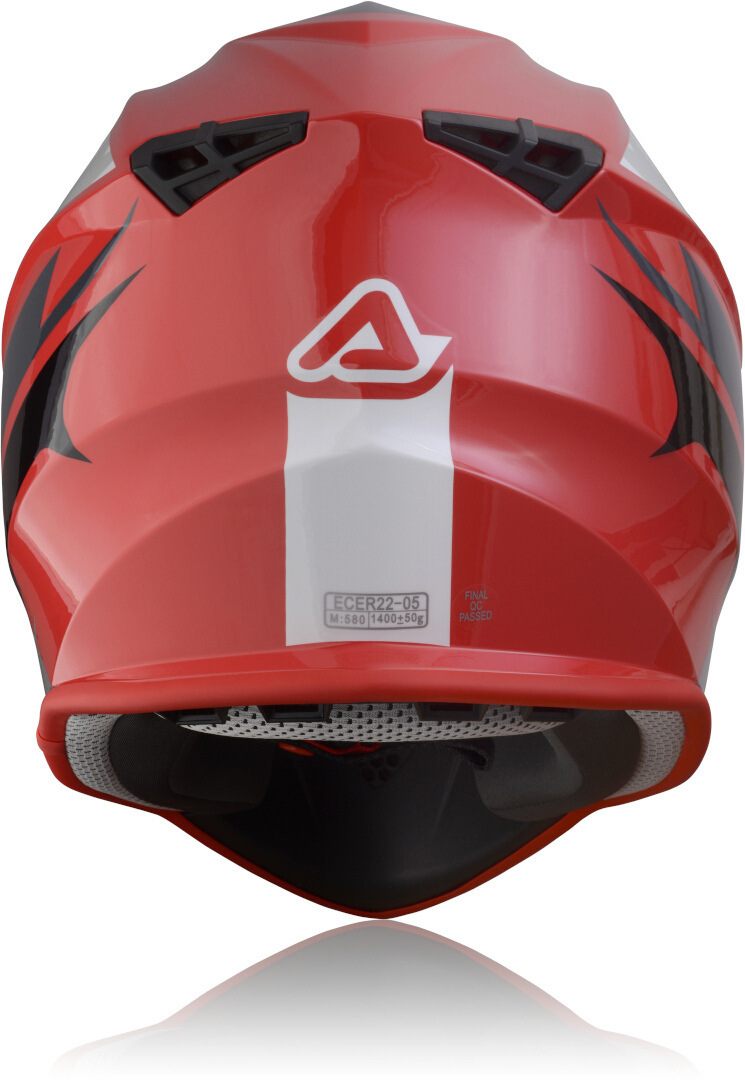 Acerbis Linear Motorcross helm rood/wit M (57/58) Figuur 4