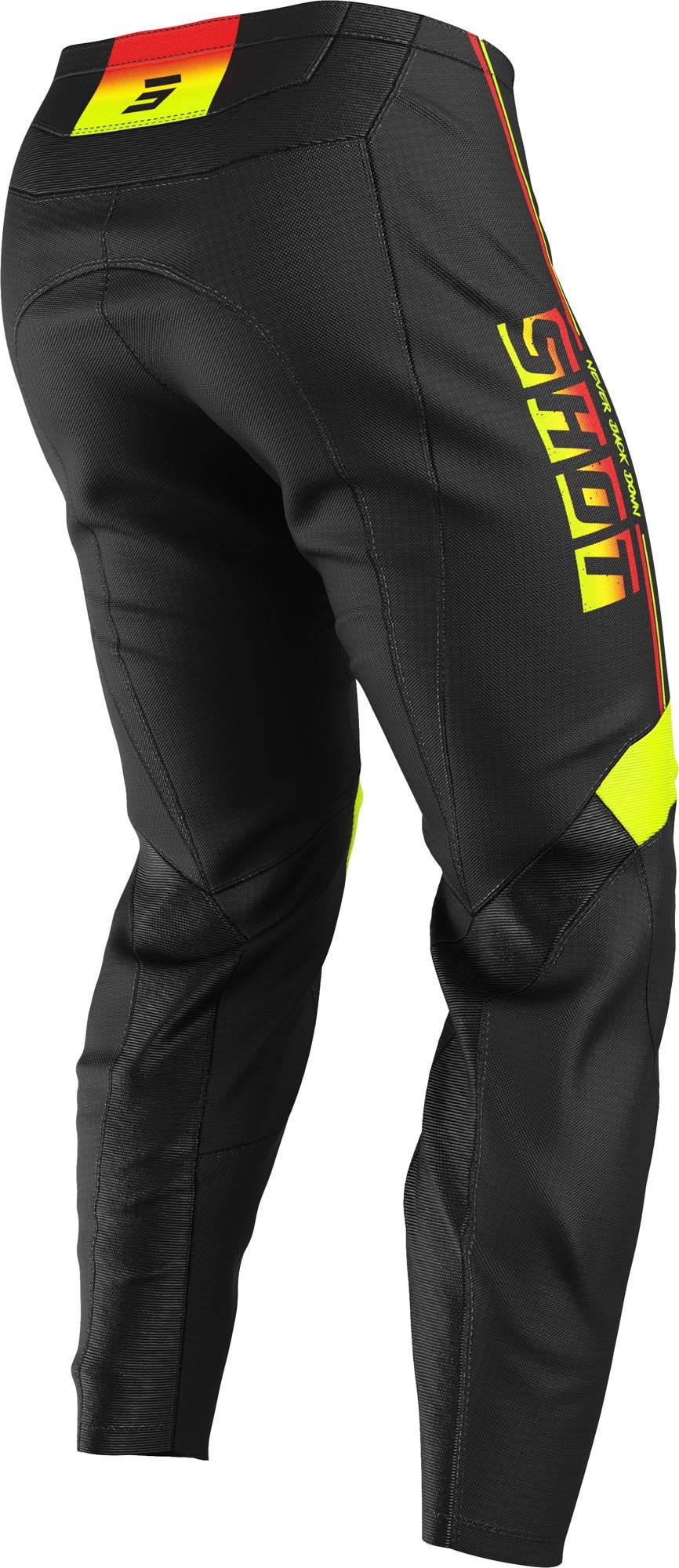 Shot Draw Block Jugend Motocross Hose gelb 10/11 Abbildung 2