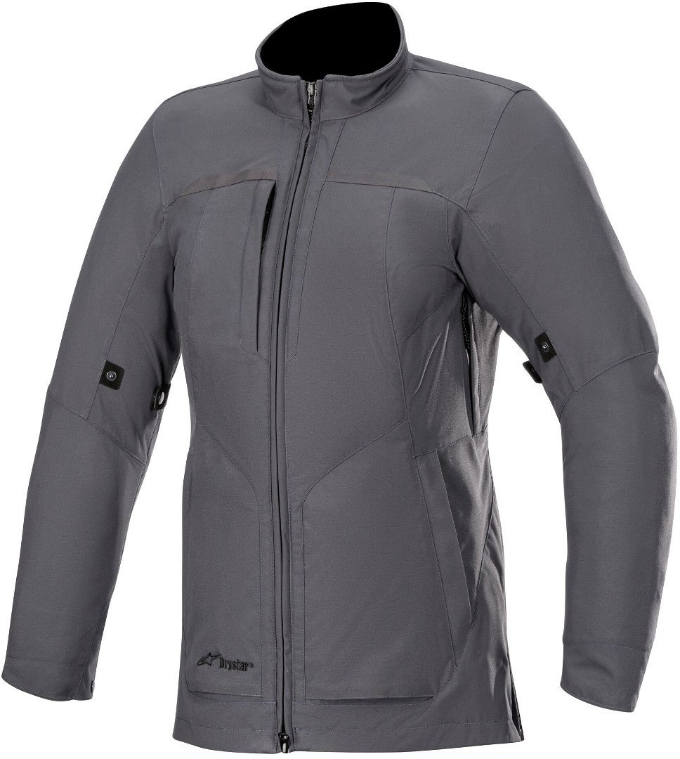 Alpinestars Deauville Drystar Damen Motorrad Textiljacke dunkelgrau S Abbildung 1