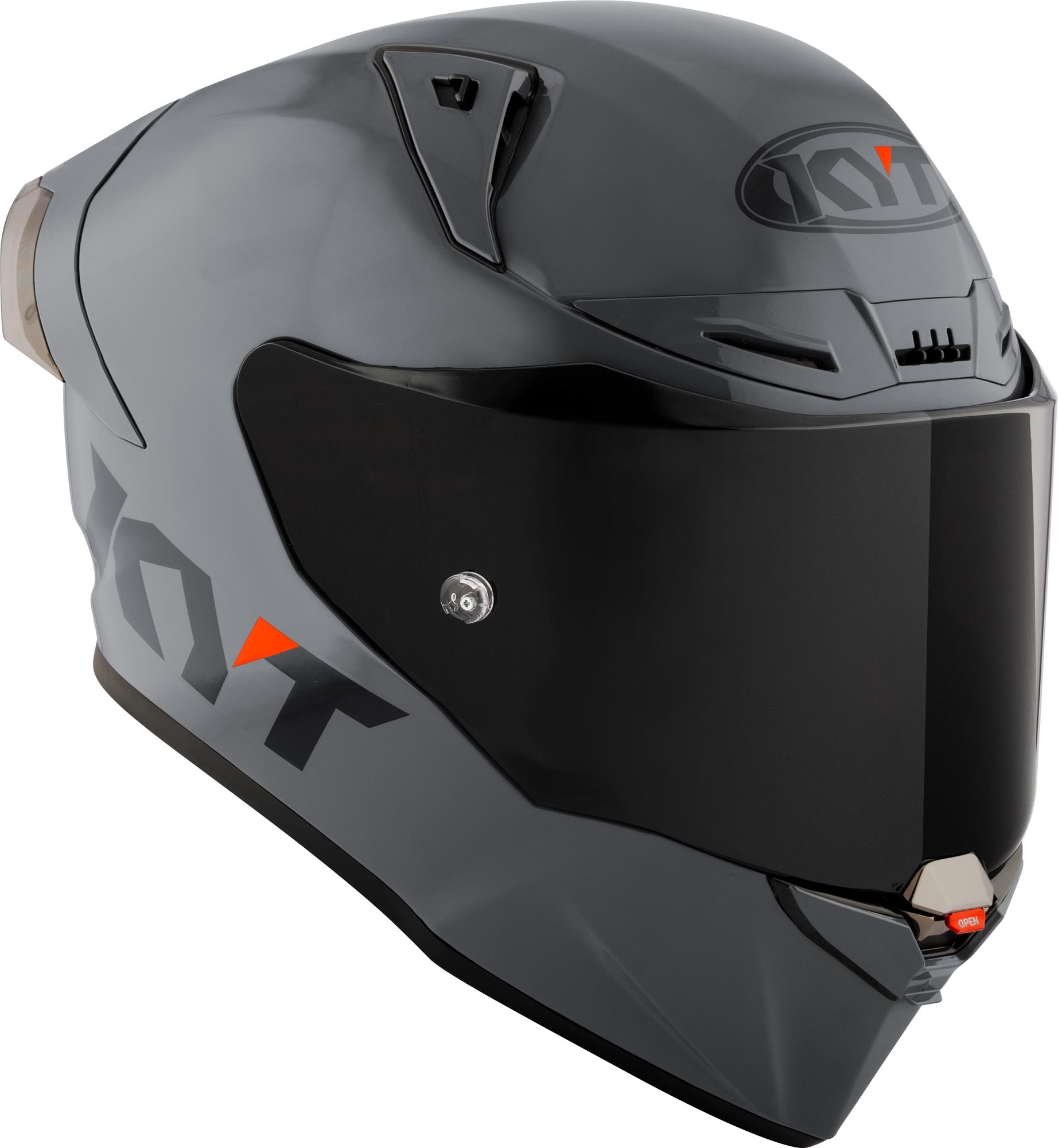 KYT R1R Plain Helm grau/anthrazit XXL (63) Abbildung 7