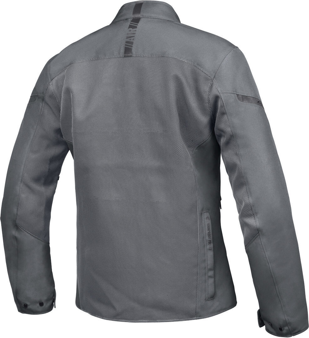 Ixon Fresh Motorcycle Textile Jacket light grey M Figure 2
