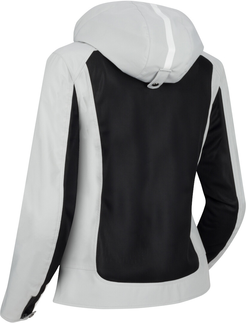 Segura Natcho Vented Softshell Mesh Damen Motorrad Textilacke hellgrau 46 Abbildung 6