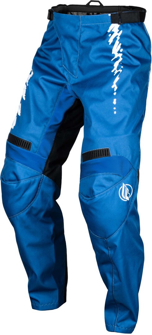 Fly Racing F-16 2024 Pantalons de motocross pour enfants bleu/blanc 22 Figure 2