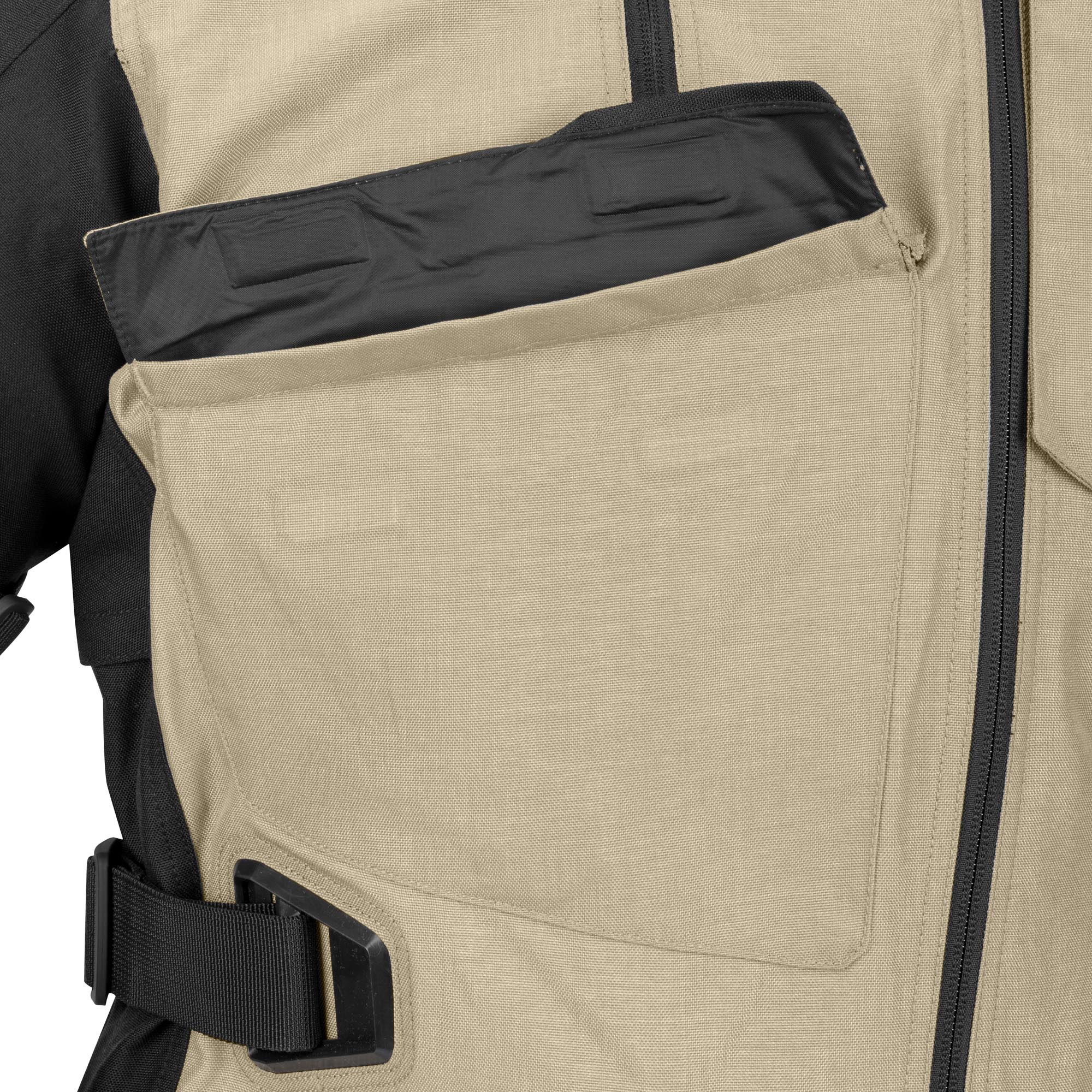Bering Brisbane GTX Motorfiets Textieljas zwart/grijs M Figuur 11