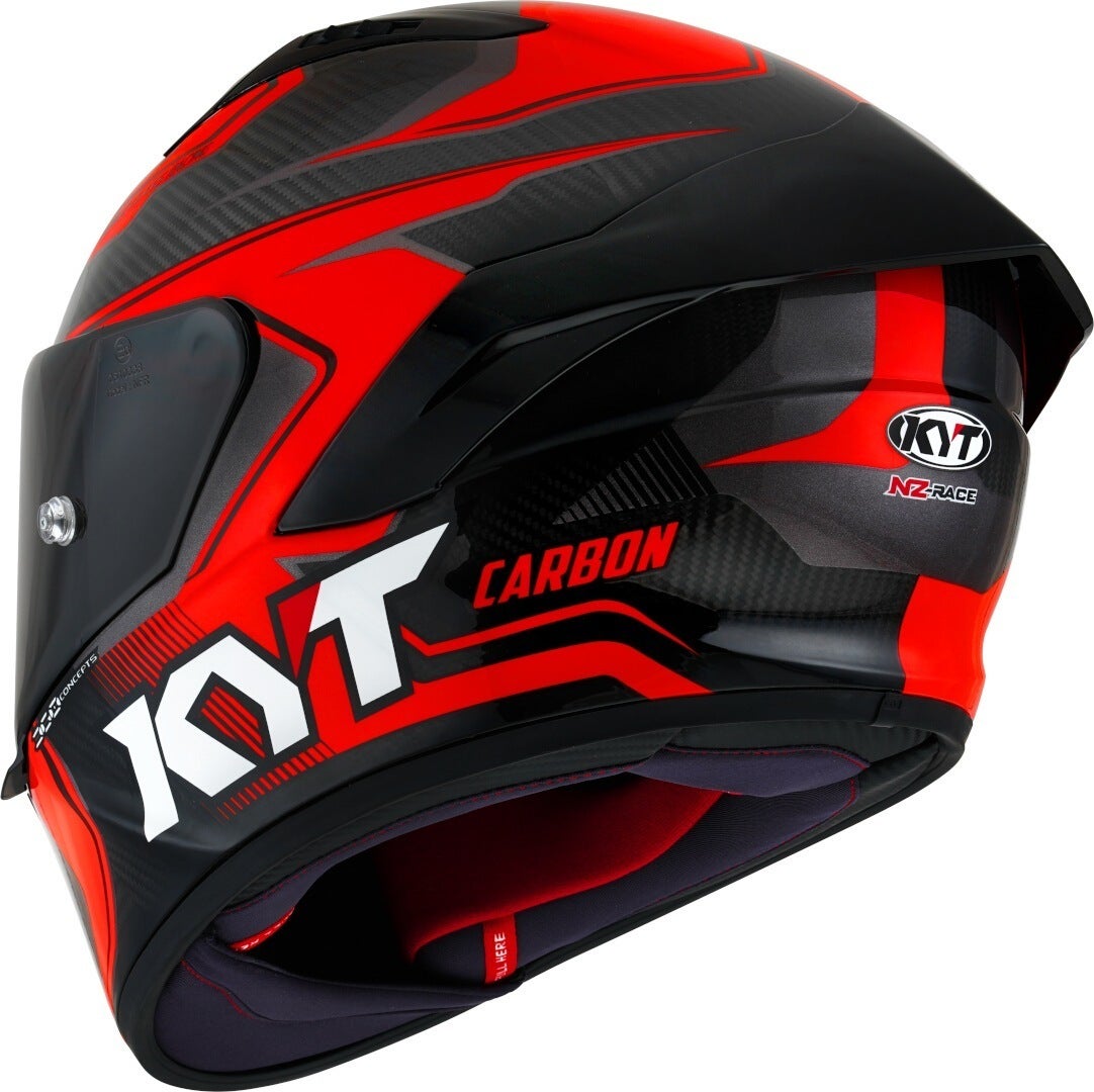 KYT NZ Race Carbon Competition Helmet red XL (61/62) Figure 6