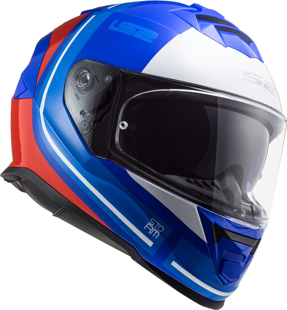 LS2 FF800 Storm Slant Casco rosso/blu M (57/58) Figura 5